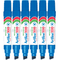 Artline 100 Permanent Marker 12mm Chisel Nib Blue Pack 6 110003 (6 Pack) - SuperOffice