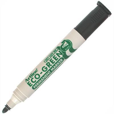 Artline 177 Eco Permanent Marker 2Mm Bullet Black 107501 - SuperOffice