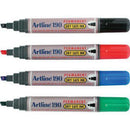 Artline 190 Permanent Marker 5Mm Chisel Nib Assorted Box 12 101941 - SuperOffice