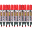 Artline 190 Permanent Marker 5mm Chisel Nib Red Box 12 101902 (Box 12) - SuperOffice