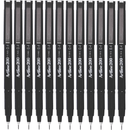 Artline 200 Fineliner Felt Tip Pen 0.4mm Black Box 12 Bulk 120001 (Box 12) - SuperOffice