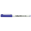 Artline 210 Fineline Fibre Tip Pen 0.6mm Medium Purple Box 12 121006 (Box 12) - SuperOffice