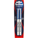 Artline 210 Fineline Pen 0.6Mm Blue Pack 2 121067 - SuperOffice