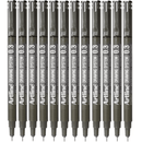 Artline 233 Drawing System Pen 0.3mm Black Pigment Ink Water Resistant Box 12 123301 (Box 12) - SuperOffice