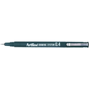 Artline 234 Drawing System Pen 0.4mm Black Pigment Ink Water Resistant Box 12 123401 (Box 12) - SuperOffice