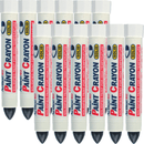 Artline 40 Permanent Paint Crayon Solid Black Box 12 104001 (Box 12) - SuperOffice