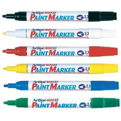 Artline 400 Paint Marker Bullet 2.3Mm Assorted Box 12 140042 - SuperOffice