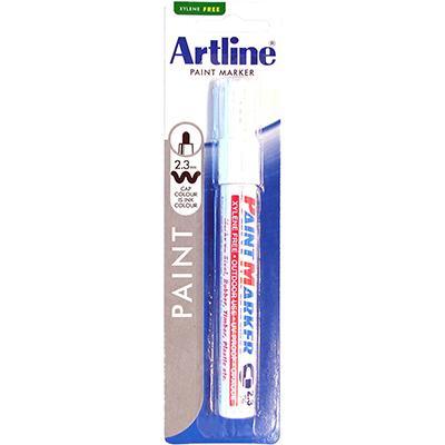 Artline 400 Paint Marker Bullet 2.3Mm White Hangsell 140063 - SuperOffice