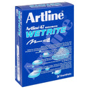 Artline 47 Wetrite Permanent Marker 1.5mm Bullet Black Box 12 104701 (Box 12) - SuperOffice