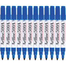 Artline 500A Whiteboard Marker 2mm Bullet Blue Box 12 150003 (Box 12) - SuperOffice