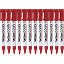 Artline 550A Whiteboard Marker 1.2mm Bullet Red Box 12 155002A (Box 12) - SuperOffice