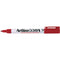 Artline 550A Whiteboard Marker 1.2mm Bullet Red Box 12 155002A (Box 12) - SuperOffice