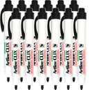 Artline 573 Clix Retractable Whiteboard Marker Pen 1.5mm Bullet Black Box 12 157301 (Box 12) - SuperOffice