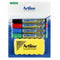 Artline 577 Whiteboard Marker 2Mm Bullet Assorted And Magnetic Eraser Kit 157791 - SuperOffice