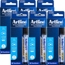 Artline 577 Whiteboard Marker 2mm Bullet Black 6 Pack Hangsell 157761 (6 Pack) - SuperOffice