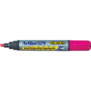 Artline 579 Whiteboard Marker 5mm Chisel Pink Box 12 157909 (Box 12) - SuperOffice