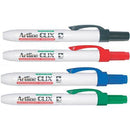 Artline 593 Clix Retractable Whiteboard Marker Pen 1.5Mm Chisel Assorted Pack 4 159344 - SuperOffice