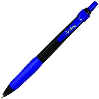 Artline 8410 Ballpoint Pen Retractable Medium 1.0Mm Blue Box 50 184053 - SuperOffice