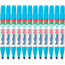 Artline 90 Permanent Marker Chisel Tip 2-5Mm Light Sky Blue Box 12 109013 (Box 12) - SuperOffice