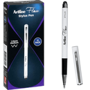 Artline Flow Metal Barrel Stylus Pen 1.0mm Blue Box 12 189103 (Box 12) - SuperOffice