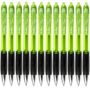 Artline Flow Retractable Ballpoint Pen Lime Green Box 12 187104 (Box 12) - SuperOffice