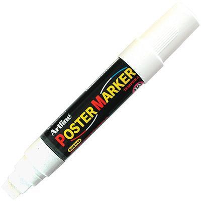 Artline Poster Marker Tempera Ink 12Mm Bullet White 171233 - SuperOffice