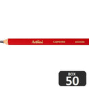 Artline Professional Carpenter Pencils Medium Box 50 BULK 195802 (Box 50) - SuperOffice