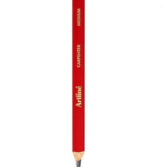 Artline Professional Carpenter Pencils Medium Box 50 BULK 195802 (Box 50) - SuperOffice