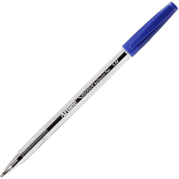 Artline Smoove Ballpoint Pen 1.0Mm Blue Box 12 182103 - SuperOffice