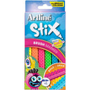Artline Stix Brush Marker Assorted Neon Pack 6 131074 - SuperOffice