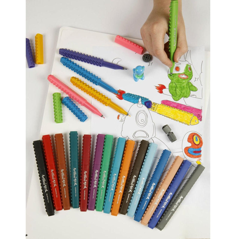 Artline Stix Drawing Pen Pack 20 132073 - SuperOffice