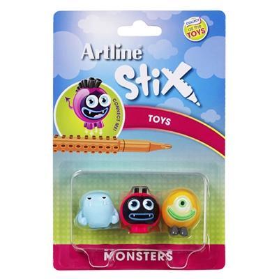 Artline Stix Toys Monsters Pack 3 130273 - SuperOffice