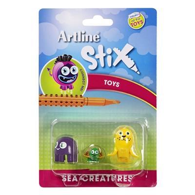 Artline Stix Toys Sea Creatures Pack 3 130275 - SuperOffice