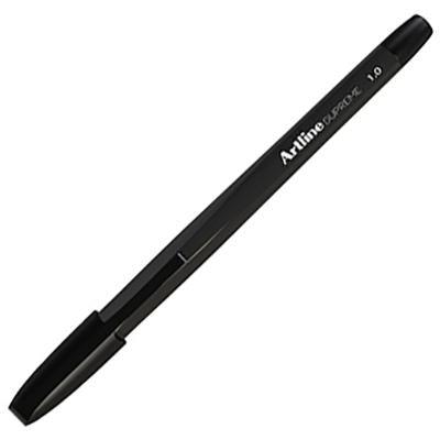 Artline Supreme Ballpoint Pen Black Box 12 181001 - SuperOffice