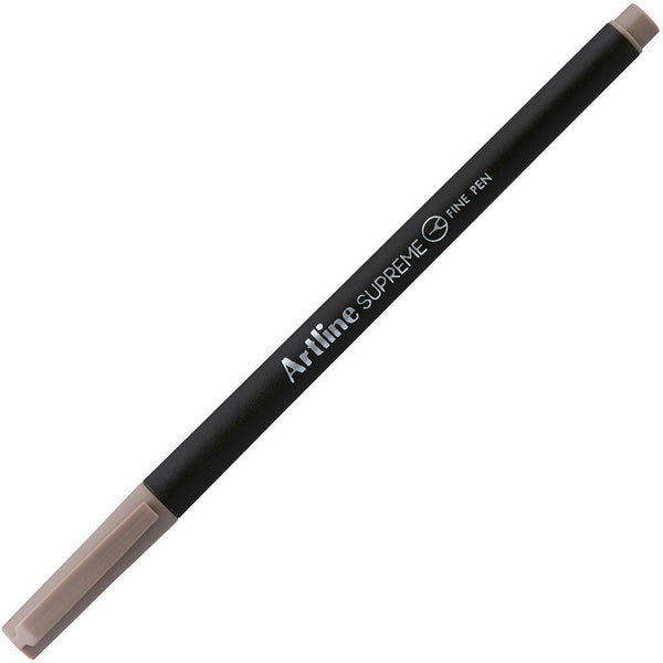 Artline Supreme Fineline Pen 0.4Mm Pastel Brown Box 12 102117 (Box 12) - SuperOffice