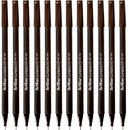 Artline Supreme Fineliner Pen 0.4mm Dark Brown Box 12 Fineline 102118 (Box 12) - SuperOffice