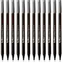 Artline Supreme Fineliner Pen 0.4mm Grey Box 12 Fineline 102111 (Box 12) - SuperOffice