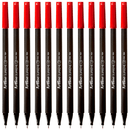 Artline Supreme Fineliner Pen 0.4mm Red Box 12 Fineline 102102 (Box 12) - SuperOffice