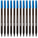 Artline Supreme Fineliner Pen 0.4mm Royal Blue Box 12 Fineline 102123 (Box 12) - SuperOffice