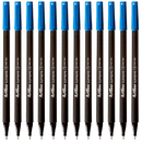 Artline Supreme Fineliner Pen 0.4mm Royal Blue Box 12 Fineline 102123 (Box 12) - SuperOffice