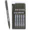 Artline Technical Drawing System Complete Set Black Wallet 6 123046 - SuperOffice