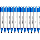 Artline Trio Magnetic Whiteboard Marker Bullet Point 2mm Blue Box 12 Bulk 158503 (Box 12) - SuperOffice