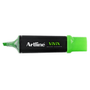 Artline Vivix Highlighters Chisel Tip Liquid Green Box 10 167004 (Box 10) - SuperOffice