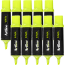 Artline Vivix Highlighters Chisel Tip Liquid Yellow Box 10 167007 (Box 10) - SuperOffice