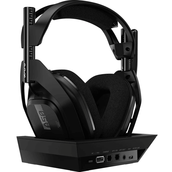 ASTRO A50 GEN 4 Wireless Gaming Headset Headphones + Base PS4 PS5 PC 939-001673 - SuperOffice