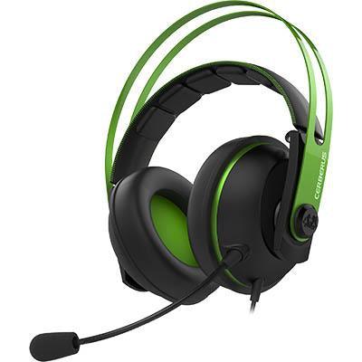 Asus Cerberus V2 Gaming Headset Black/Green SPACERBERUSV2GREEN - SuperOffice