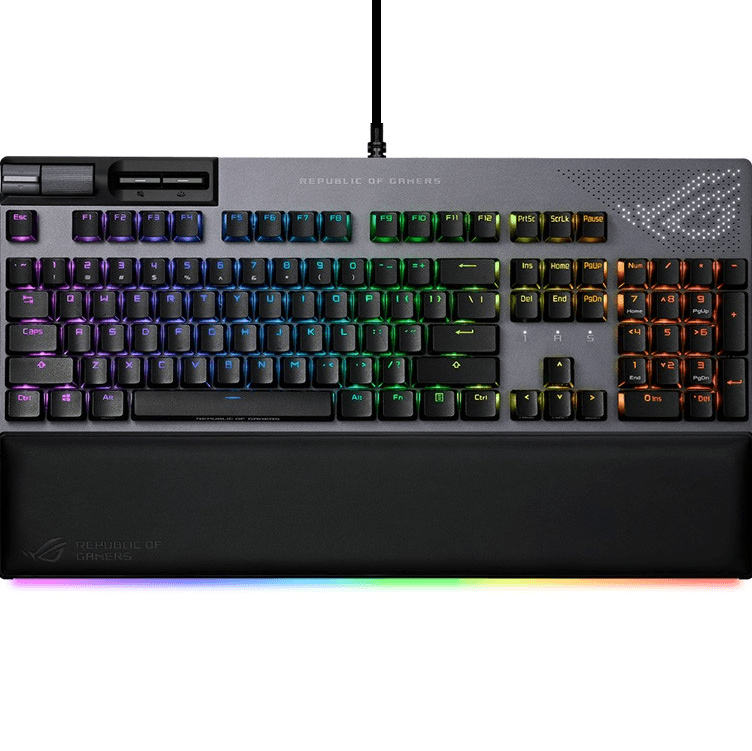 Asus ROG Strix Flare II Animate Gaming Mechanical keyboard AniMe Matrix LED NX Red ROG STRIX FLARE II ANIMATE/NXRD - SuperOffice