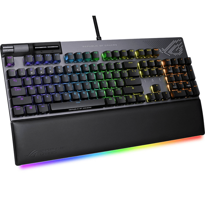 Asus ROG Strix Flare II Animate Gaming Mechanical keyboard AniMe Matrix LED NX Red ROG STRIX FLARE II ANIMATE/NXRD - SuperOffice