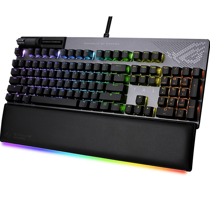 Asus ROG Strix Flare II Animate Gaming Mechanical keyboard AniMe Matrix LED NX Red ROG STRIX FLARE II ANIMATE/NXRD - SuperOffice