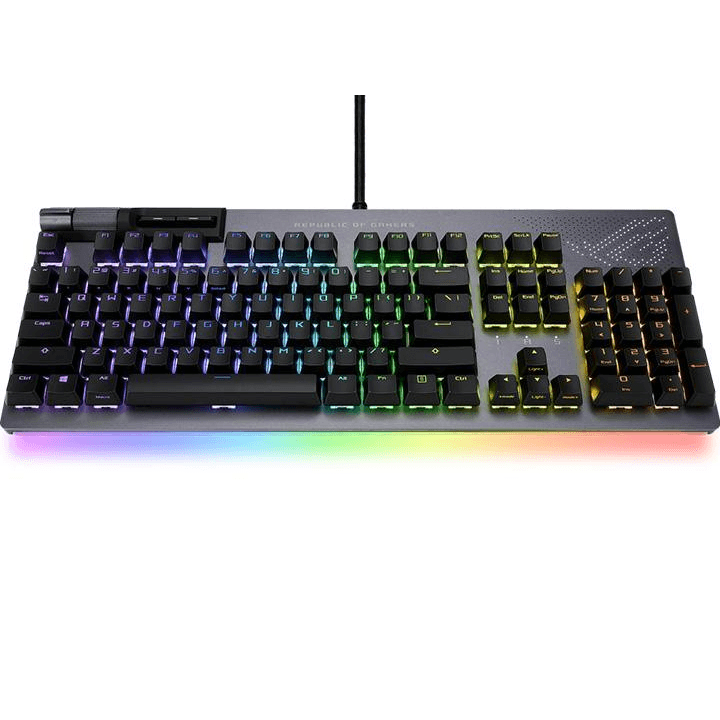 Asus ROG Strix Flare II Animate Gaming Mechanical keyboard AniMe Matrix LED NX Red ROG STRIX FLARE II ANIMATE/NXRD - SuperOffice